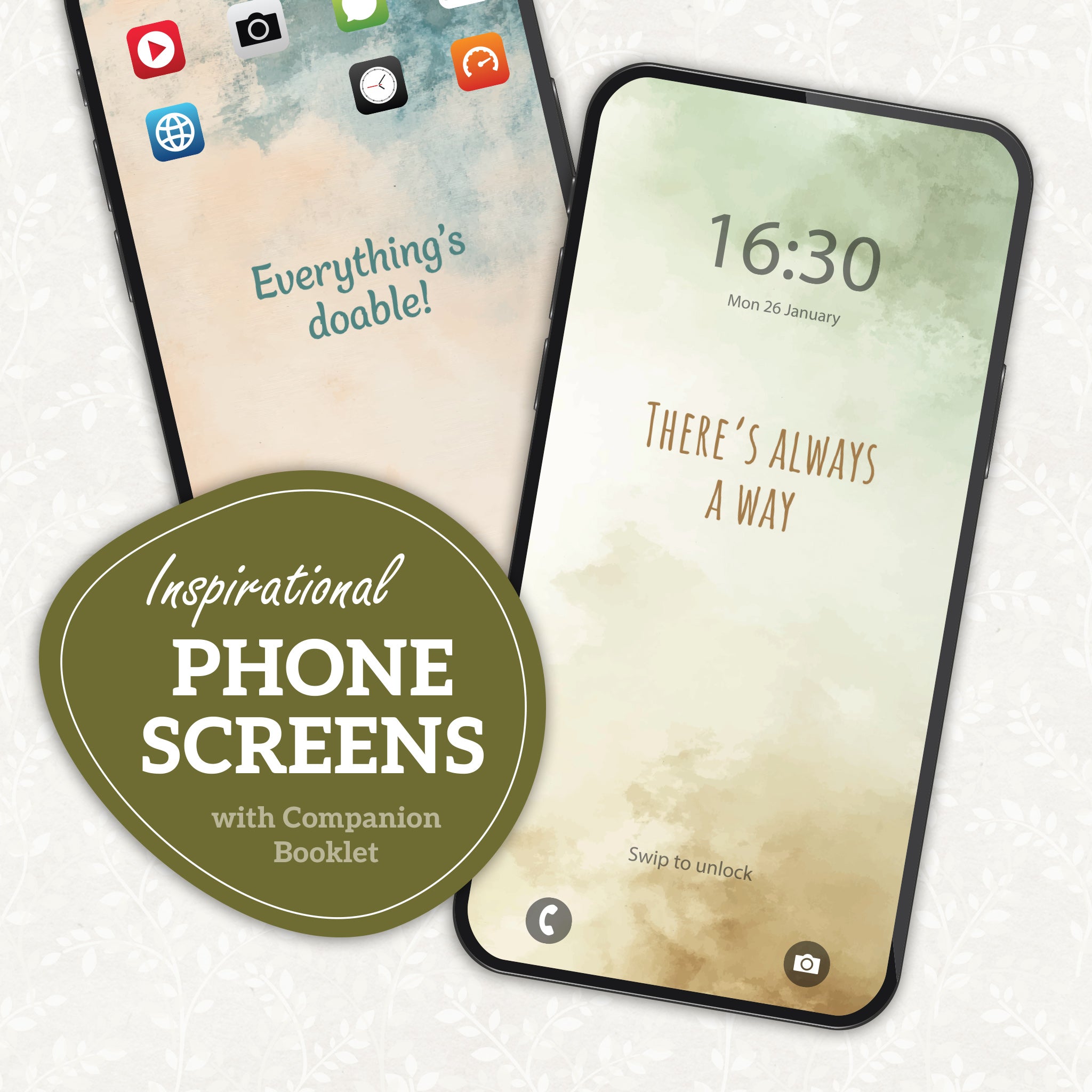 Inspiration for Your Everyday (Phone Screens & Companion Booklet)