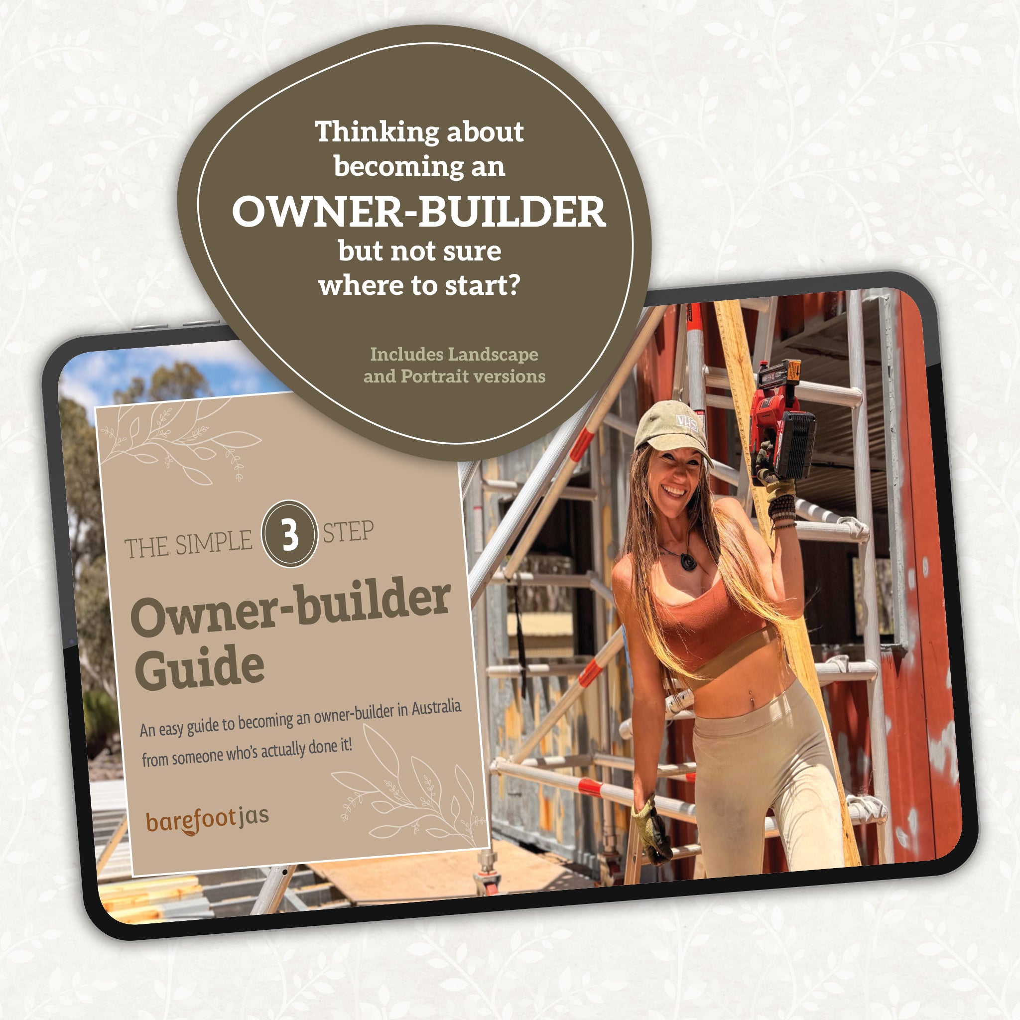 The Simple 3 Step Owner Builder Guide